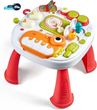 Baby Activity Table Learning & Fun Baby DJ Table for Sitting Play