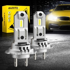AUXILED H7 HeadLight 12000LM Bulbs Kit High/Low Beam 6000K White Plug & Play H