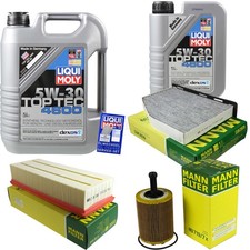 INSPEKTIONSKIT FILTER LIQUI MOLY ÖL 6L 5W-30 für VW Passat Variant 3C5 2.0 TDI
