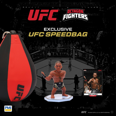 ISRAEL ADESANYA Middleweight UFC Octagon Fighters Speed Bag Figure