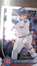 Topps 2025 Bowman Chrome Seiya Suzuki #60 Chicago Cubs Baseball Card