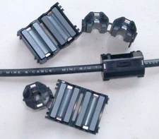 RFI EMI choke filter suppressor ferrite core RCT-2T, TOKIN ESD-SR-15, 275+ SOLD