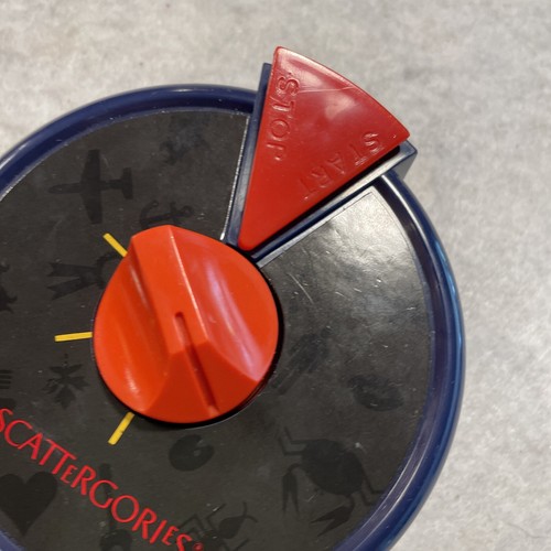 Scattergories Replacement Parts Timer Only 1988 Milton Bradley Tested Works B1 - Picture 10 of 12