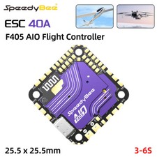 SpeedyBee F405 AIO 40A Flight Controller FC For 2-4" Ultra-Light 5" FPV Drones