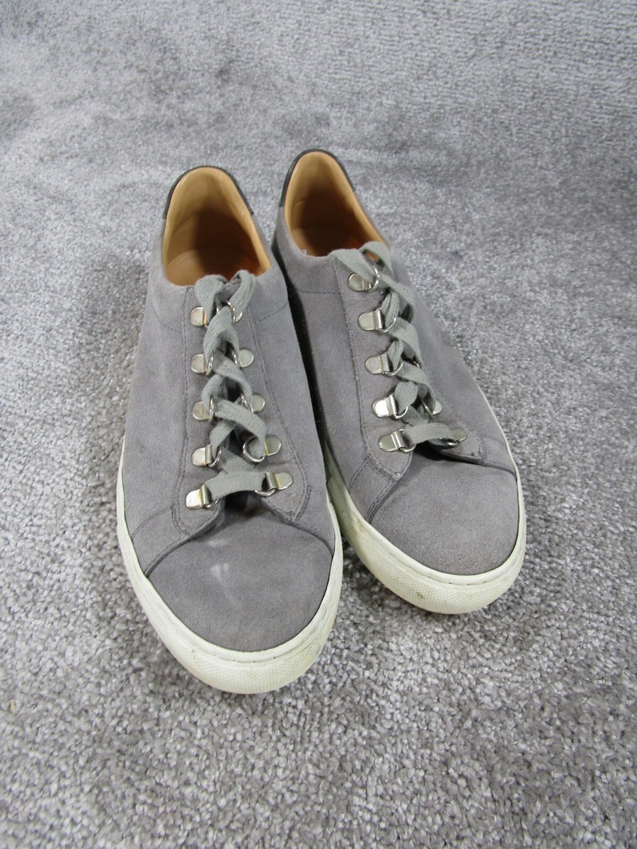Koio Sneakers Womens Size 39 Eu Us Gray Suede Lace Up