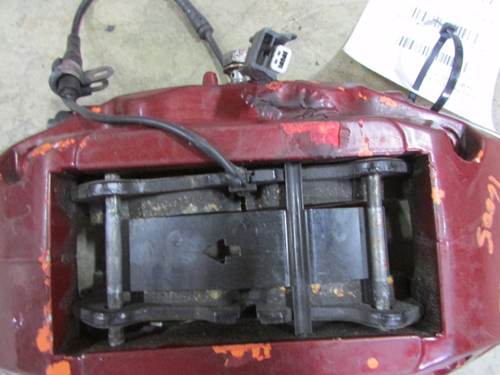 McLaren MP4-12C, RH, Right Rear Caliper, CCM Version, Painted