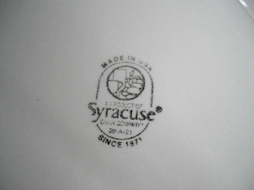 Vintage Syracuse China HAPPY NEW YEARS 12 1/8" Plate 1999 2000 2001 ~ - Picture 9 of 9