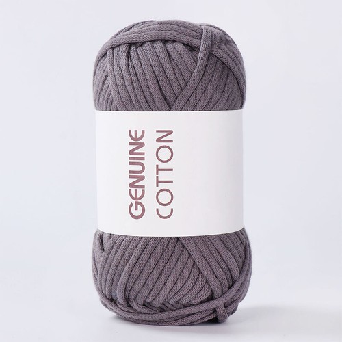 Cotton Hollow Yarn For Crochet Nylon Round Hand Knitting Yarn Bag cushion DIY - Picture 27 of 33