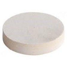 FELT WHEEL STRAIGHT Medium-hard 4.8" x 1 1/4" fw5