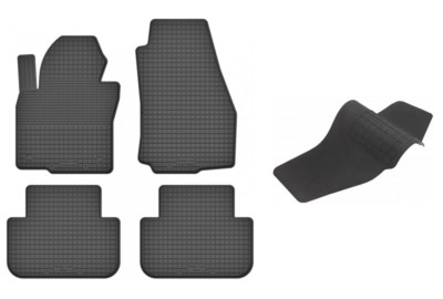 Gummimatten Fußmatten mit Tunnel von RUBBER MAT geeignet für Mitsubishi Pajero