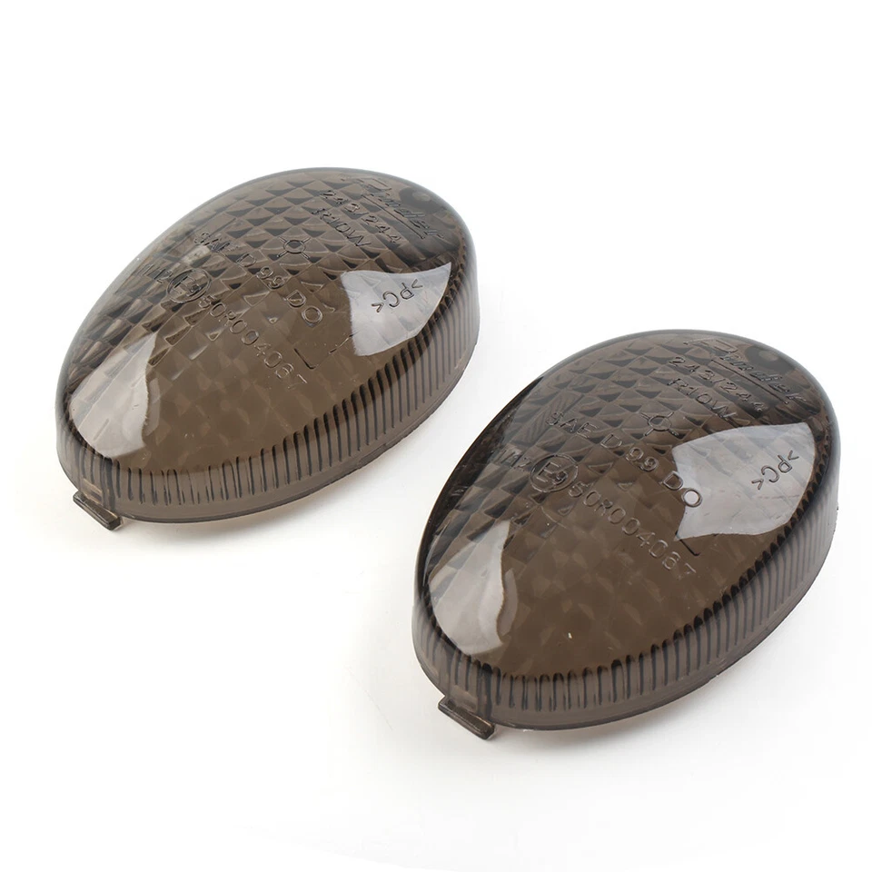 2x Turn Signal Light Lens For KAWASAKI KLX125/L KLX150/L KLX250SF KLX250 Smoke - Изображение 4 из 4