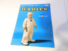 Knit and Crochet for Babies - Coats and Clark book 200 - Red Heart yarn 35 pages