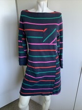 Marc by Marc Jacob’s small boat neck 3/4 sleeve pullover T-shirt dress striped 