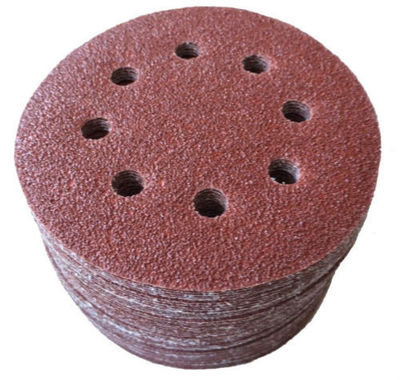 125 mm Schleifscheiben passend für Einhell TE-RS 40 E P36 - P1000 Exzenter red