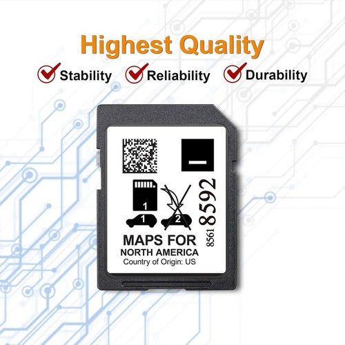 GM GPS Navigation SD Card: Chevy, Buick, Cadiallac Map NEW 86818592 2021-2023 - Picture 8 of 13