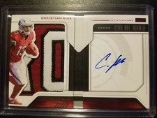 2018 Panini Playbook Christian Kirk RPA Booklet Sweet Patch Auto 8/10 Cardinals