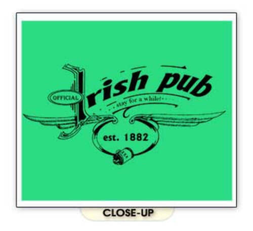 Irish Pub Bar - Vintage Retro T-Shirt Trinken & Alkohol - Bild 4 von 20