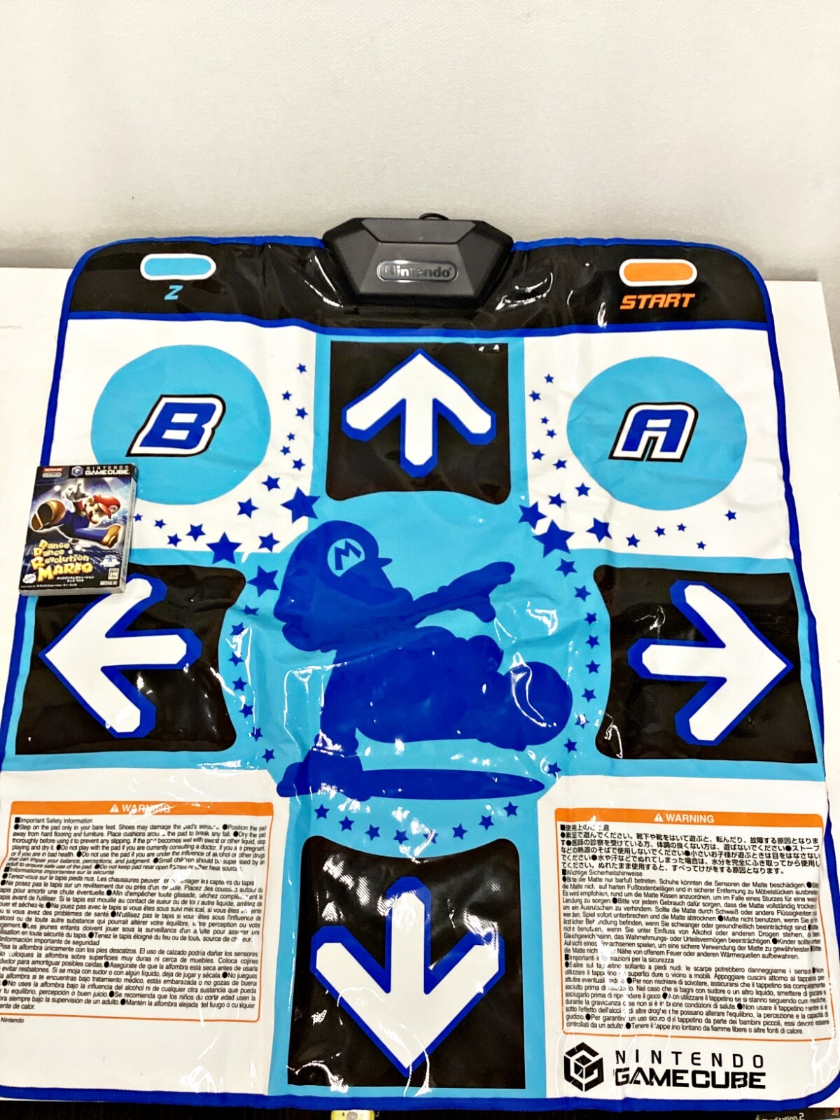 Nintendo GameCube Dance Dance Revolution Mario Mix Dance Mat Pad 1