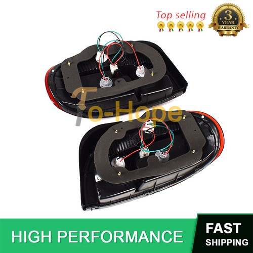 Pair Rear Tail Light Lighting & Lamps For Hyundai Accent 1998-1999 - Foto 3 di 6