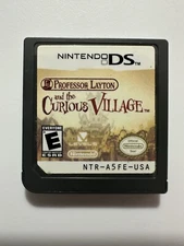 Professor Layton and the Curious Village (Nintendo DS, 2008)- Authentic (#3)