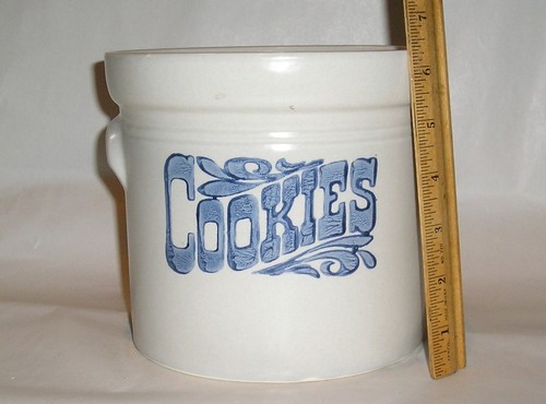 PFALTZGRAFF Yorktowne Stoneware Cookies Canister - NO Lid - 2 Quart - EUC! - 第 3/5 張圖片