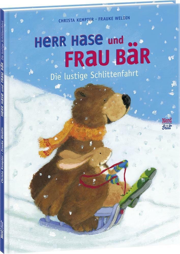 Thumbnail - Herr Hase Und Frau Bär - Die Lustige Schlittenfahrt | Buch |