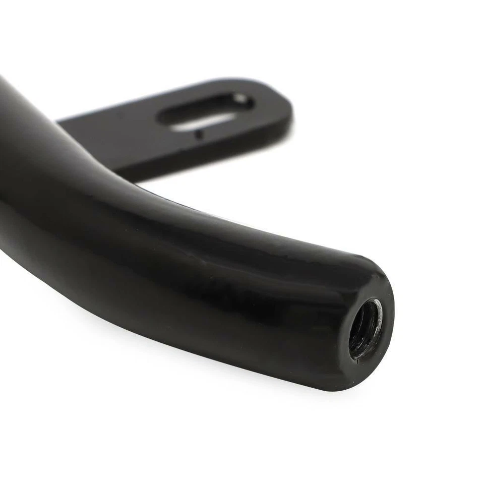 Barra extensible negra para Yamaha Zuma 125 2009-2015 YW125 STOCK EN EE. UU. Foto 3 de 4