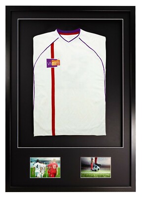 Vivarti Junior 3D doppelte Blende Sport Shirt Display Rahmen Fußball Cricket