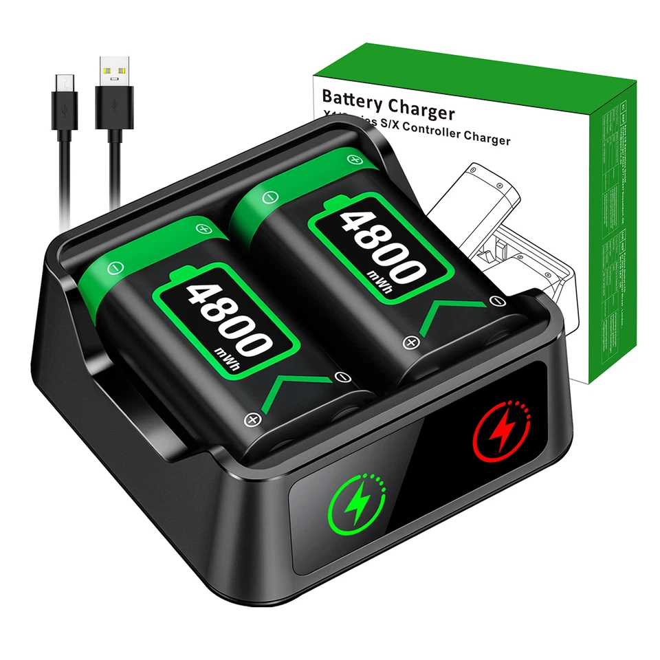 Controller Charger Station Rechargeable Battery Packs for Xbox One/Series X|S UK - Image 4 of 4