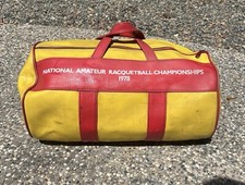 Vintage 1978 Wilson national amateur racquetball championship duffel bag