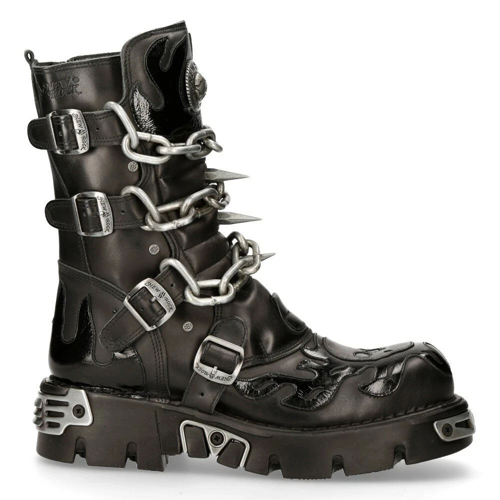 New Rock男式靴| eBay
