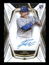 2019 Topps Five Star Reese McGuire Rookie Autograph Auto Blue Jays U2769