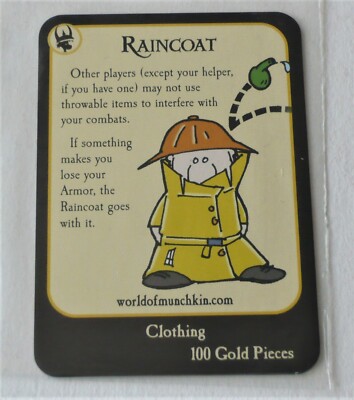 Munchkin Quest - Raincoat - english - promo card