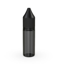 CHUBBY GORILLA 15ML V3 W/REDUCER PET Bottles 25pack BLACK BOTTLE/BLACK LID