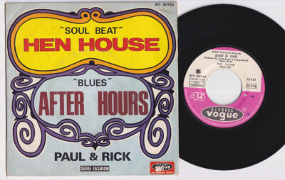 PAUL & RICK * Hen House * 1969 SOUL HAMMOND FUNK MOD BOOGALLOO 45 * Listen!