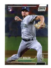 2022 Topps Stadium Club Chrome #103 Matt Brash Rookie Seattle Mariners