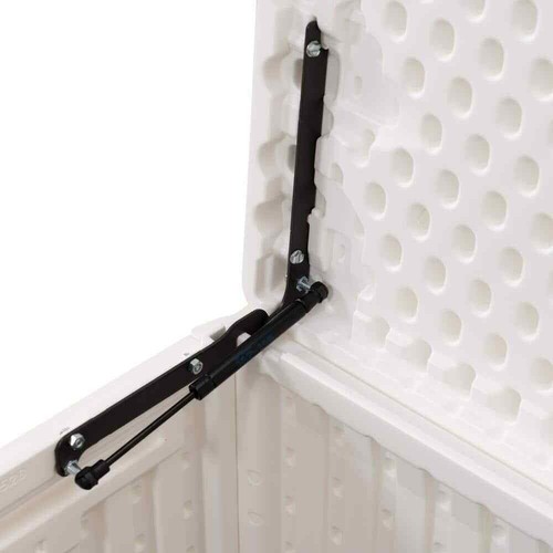 Resin Marine Dock Box Weather-Resistant with Handles and Lid Durable 130 Gal. - Picture 5 of 9