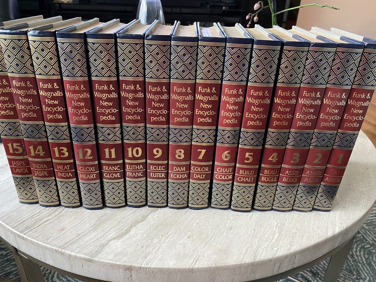 Vintage Funk and Wagnalls Encyclopedia Complete Set+ Vintage Funk and Wagnalls Encyclopedia Complete Set+