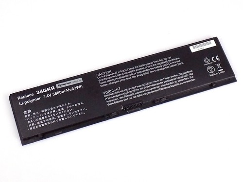 PowerSmart 34GKR Ersatzteil: Akku Batterie Battery 7.4V für Dell Latitude E7440