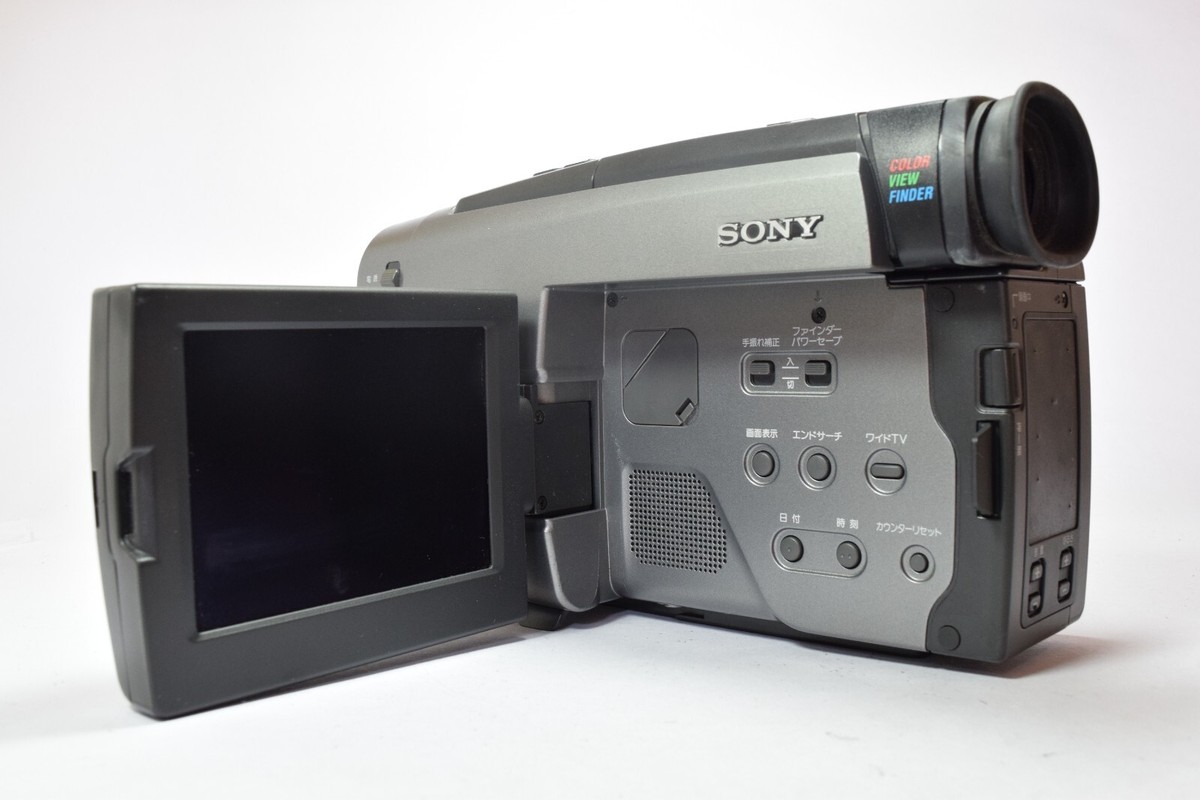 Exc+5] Sony CCD-TRV90 Video Camera Handycam 8mm Tape