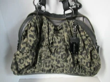  Kenneth Cole Production Animal Print Purse  Handbag Brass NEW WITHOUT TAGS 