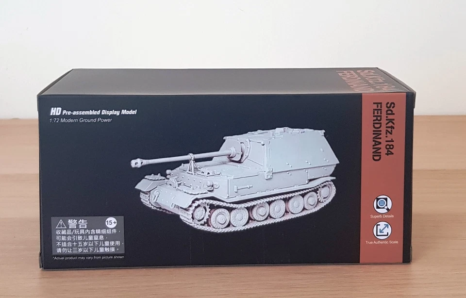 Dragon 1:72 63221 Sd.Kfz.184 Elefant German Army, Battle of Kursk, USSR, 1943 - Image 3 of 4