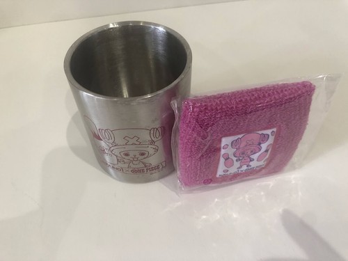 ONE PIECE Tony Tony Chopper 9 cm taza de acero inoxidable y pulsera colección REDONDA1 JUEGO 2 - Imagen 2 de 11