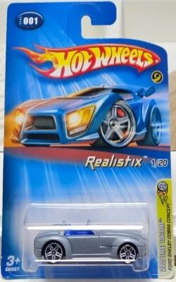 Hot Wheels 2005/001 - First Editions - Realistix - Ford Shelby Cobra Concept