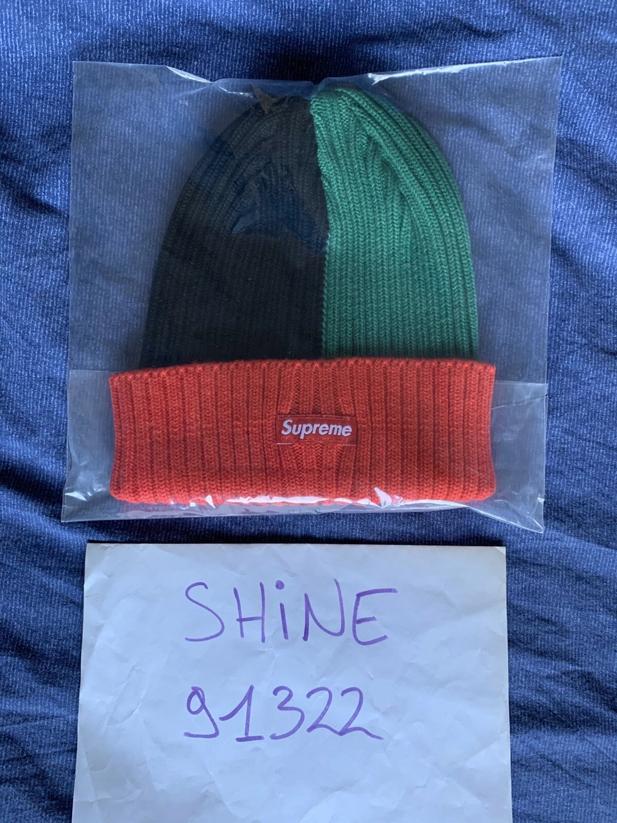 Supreme Overdyed Beanie Mixed Red SS20 Box Logo Yeezy Gucci Air Jordan Nike Dior
