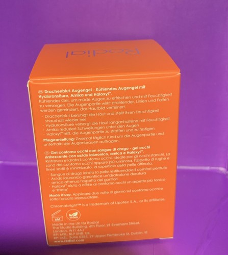 RODIAL DRAGON'S BLOOD EYE GEL 15ml New & Genuine RRP £64 - Picture 3 of 5