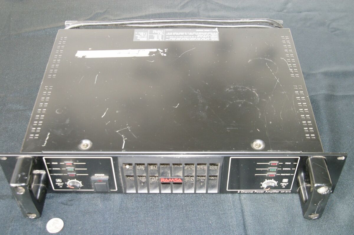 Ramsa Panasonic Power Amplifier WP-9110