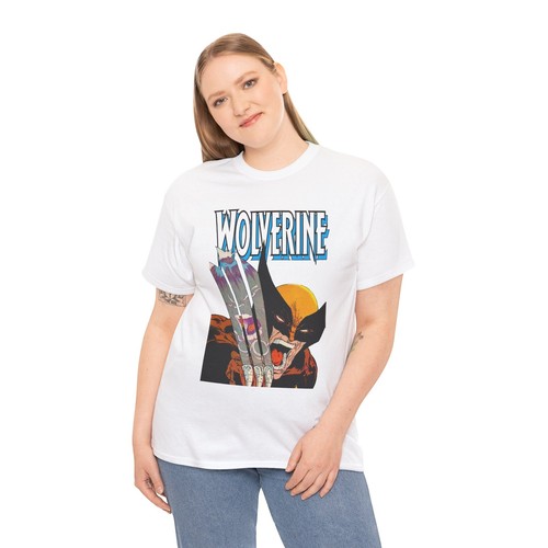 Wolverine T-Shirt - Marvel Comics - Todd McFarlane Art - Vs Incredible Hulk - Picture 7 of 61