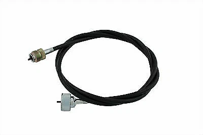 54-1/2" Black Speedometer Cable for Harley Davidson by V-Twin