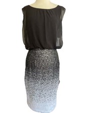 4 NWT Calvin Klein Sleeveless Sequin Blouson Evening Dress